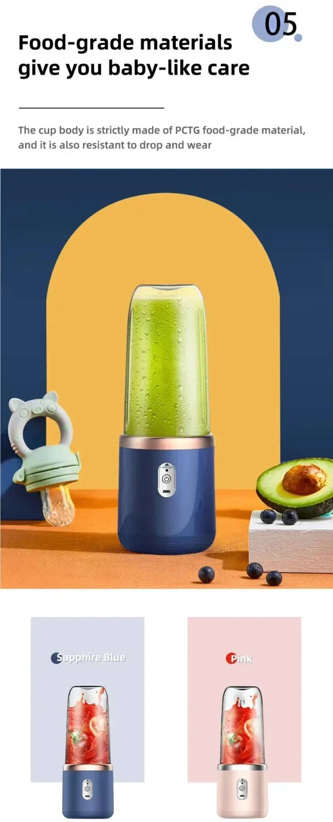 Portable Smart Juicer Blender With Cup