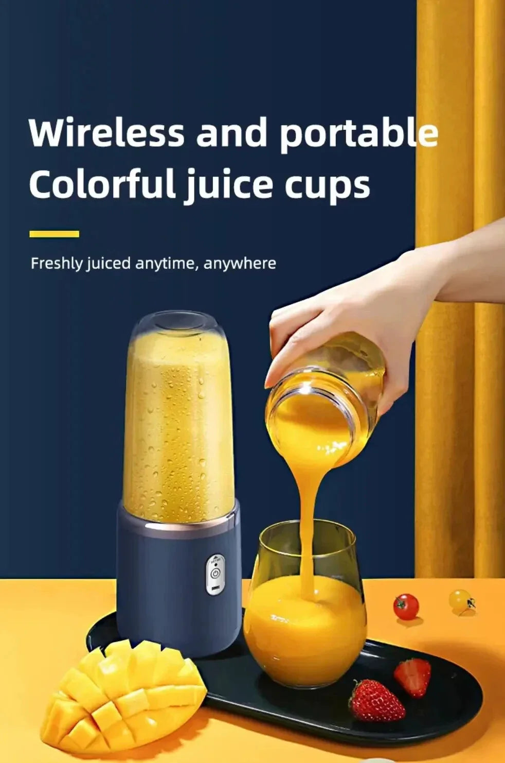 Portable Smart Juicer Blender With Cup