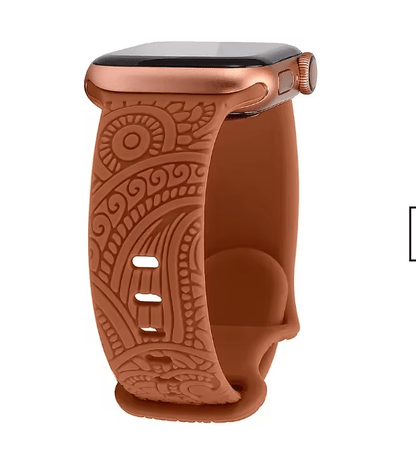 Designer Silicone Watch Strap