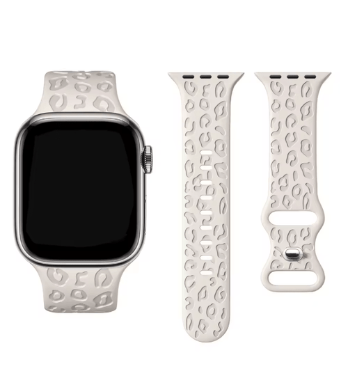 Designer Silicone Watch Strap