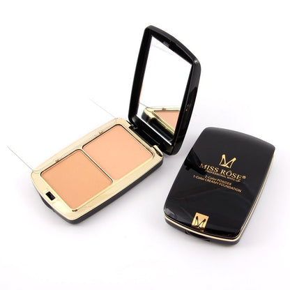 Miss Rose - 2-in-1 Compact Powder