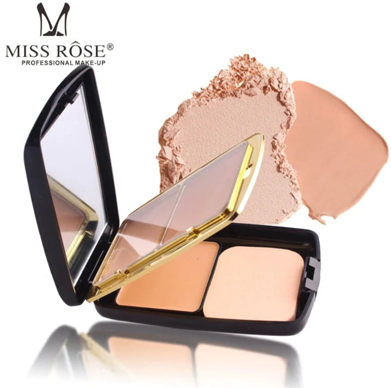 Miss Rose - 2-in-1 Compact Powder