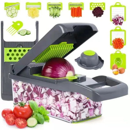 5-in-1 Multifunctional vegetable cutter &slicer fast &easy kitchen chopper