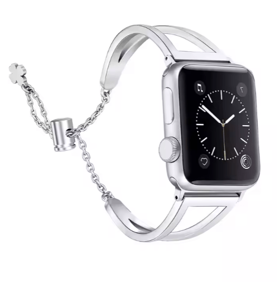 Luxury Stainless Steel Watch Band Bracelet for Women – Elegant Adjustable Strap