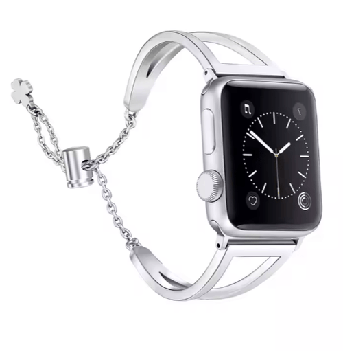 Luxury Stainless Steel Watch Band Bracelet for Women – Elegant Adjustable Strap